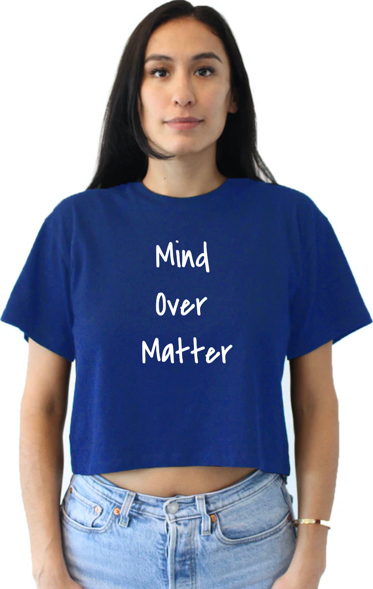 Mind Over Matter Crop Top T-Shirt